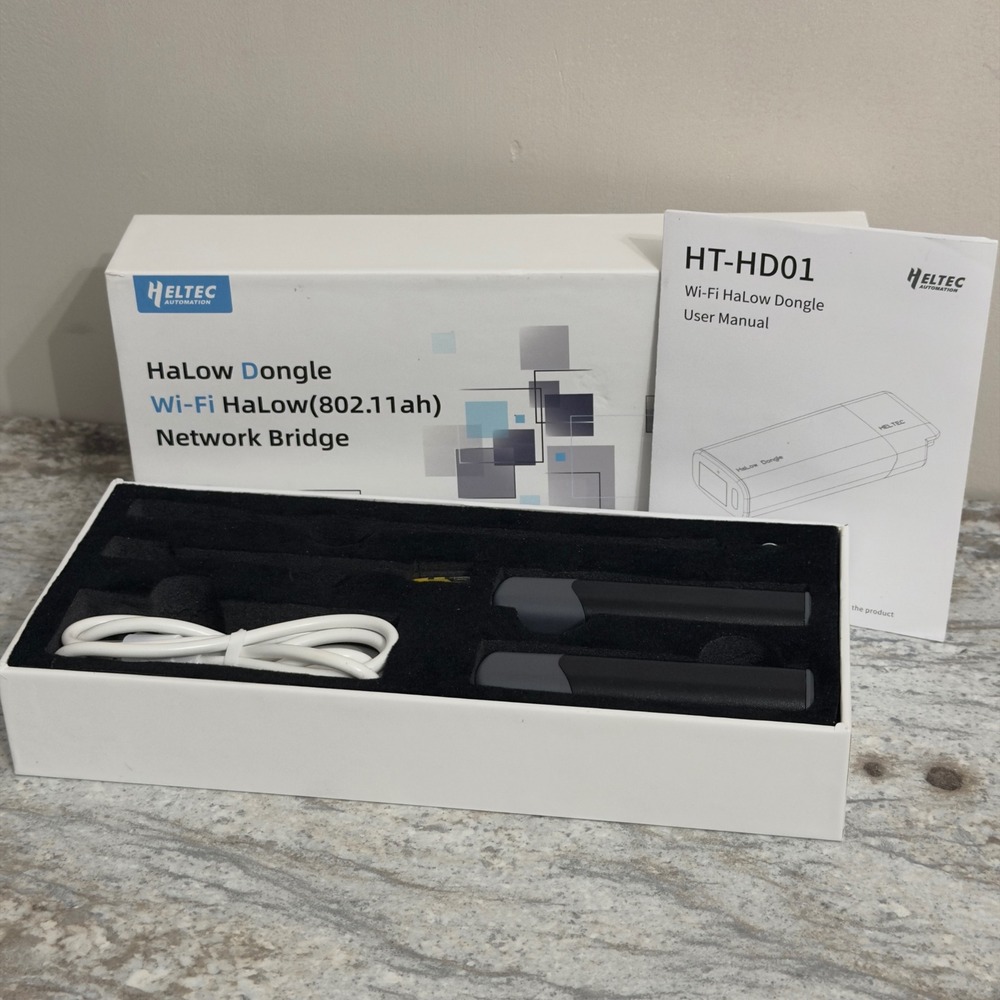 Wi-Fi HaLow HT-HD01 915MHz 1km Long Range Wireless Bridge AP + STA Pair - Picture 13 of 13